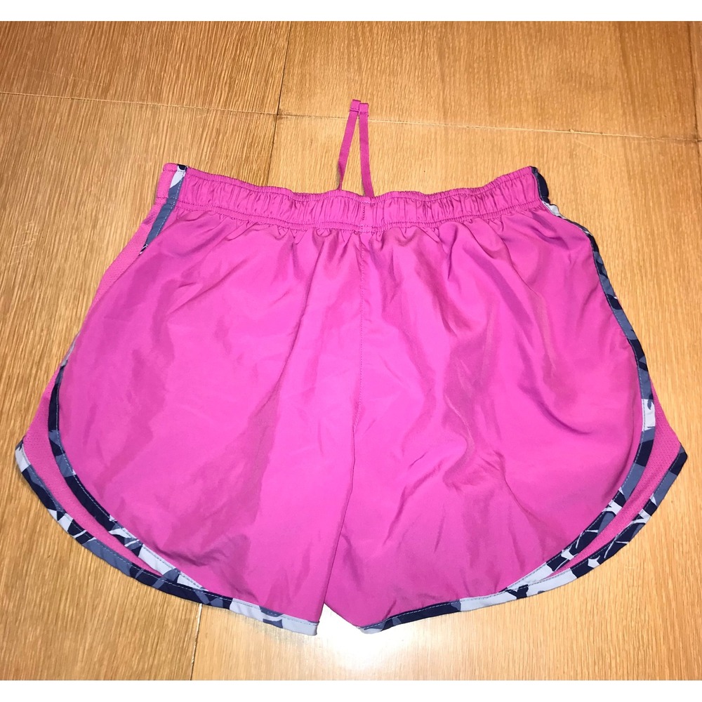 Nike Dri-FIT Tempo Running Shorts Pink Camo Trim Womens Medium 831558-616 - Picture 2 of 12